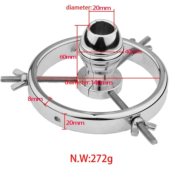 Регульований вагінальний/анальний дилататор-дзеркало, металевий експандер для вагіни/анусу, секс-іграшка для чоловіків, жінок, пар, клізми