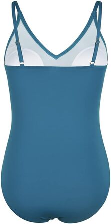 Купальник спортивний жіночий Hilor з УФ-захистом, модель Boy Leg (Aquamarine Blue)