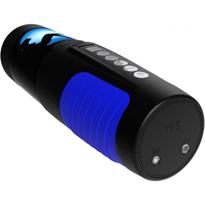 Електричний мастурбатор для чоловіків з телескопічною функцією та 4 швидкостями, 3D силіконова вагіна