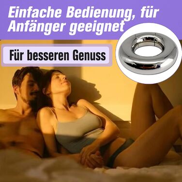 Сталевий розтягувач яєчок Jinqian 420г - важкий, для чоловіків, сталевий кільце для яєчок, аксесуар для BDSM