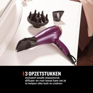 Іонний фен для волосся Remington Your Style D5219 (2300 Вт) з дифузором та насадкою для об'єму