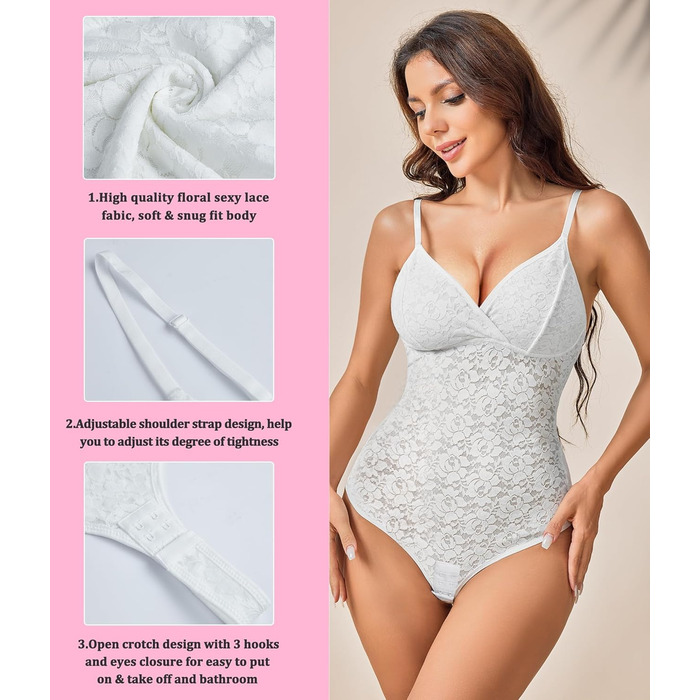 Корсет-слінг KUAYES Daen Body Stark Forend: модельований, безшовний, з V-подібним вирізом, відкритий на спині, білий (S)