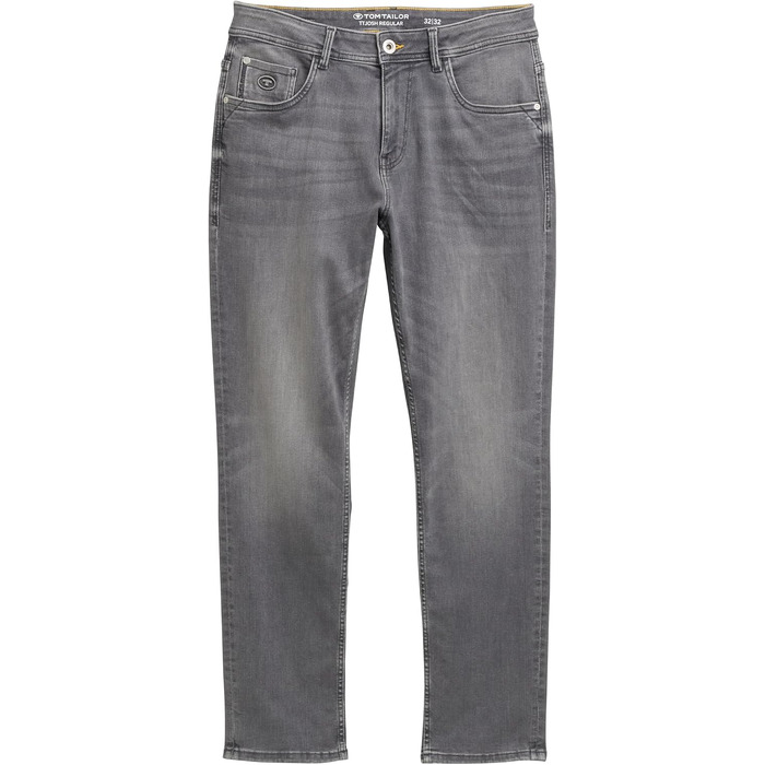 Чоловічі джинси Tom Tailor TTJOSH Regular Slim сірого кольору, Denim (33W/32L)