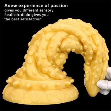 Анальний розширювач Hrekssi 38 см, золотий, для жінок - секс-іграшки, анальні іграшки