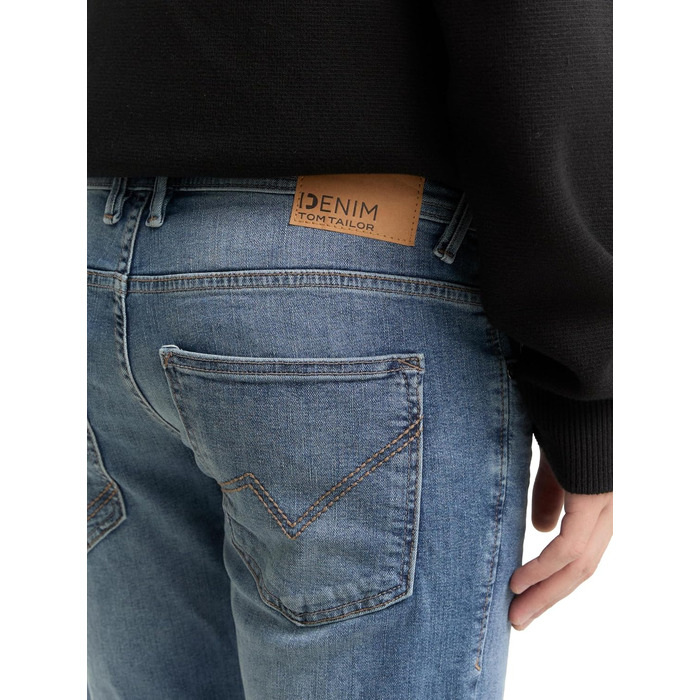 Чоловічі джинси Skinny Tom Tailor Culver Denim (світло-блакитні, Used Light Stone Blue, 34W/32L)