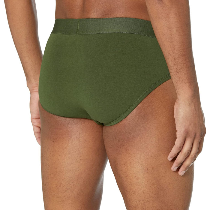 Бавовняні труси чоловічі Amazon Essentials (7 шт.) - великі розміри (3XL-5XL), різні кольори