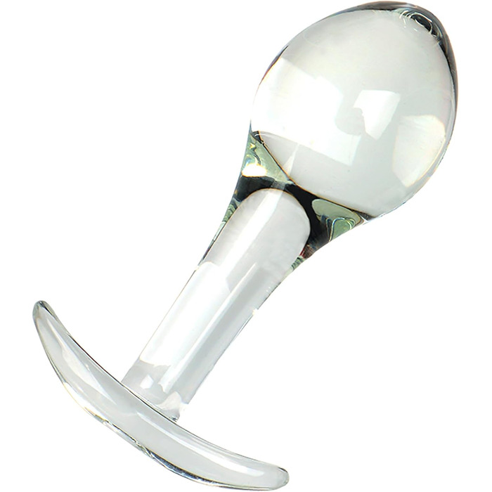 Набір анальних кульок зі скла ScreaAss (S/M/L/XL) з T-подібною основою - набір 4 шт.