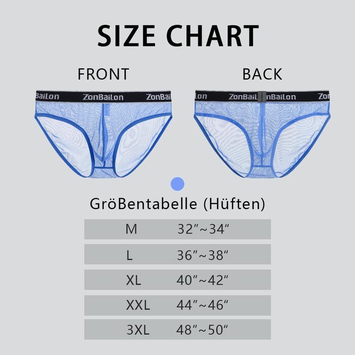 Сліпекс для чоловіків YAHWULAI: сексуальна та зручна білизна з великим кишеньком (чорний, синій, темно-сірий)