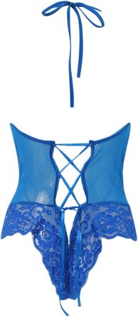 SRZYMJ Babydo: Сексуальний жіночий боді з мереживом, зелений, бавовна, набір спідньої білизни (M)