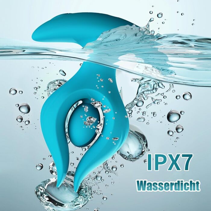 Анальний вібратор Jpscor з повітряним насосом, 10 режимів, для чоловіків та жінок, синій