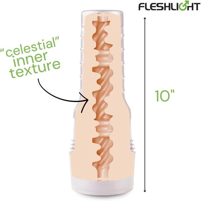 Fleshlight Sky Bri Celestial (Lady) - Мастурбатор SuperSkin, Реалістична Іграшка для Здорової Інтимності