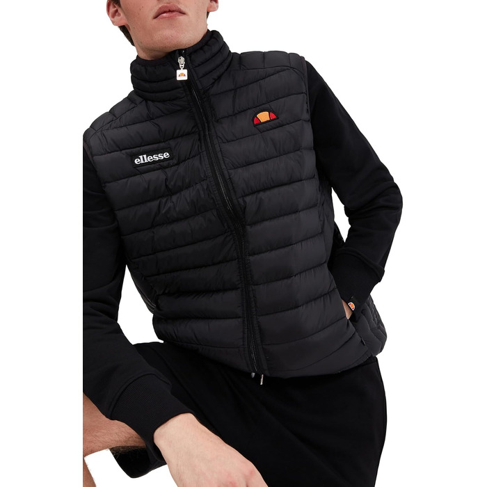 Чоловічий жилет Ellesse Bardy чорного кольору, розмір M