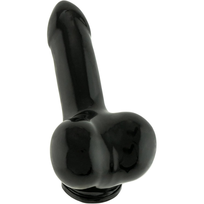 Провізор Latex Penis Sleeve S - 11.5 см, Чорний, Зроблено в Німеччині