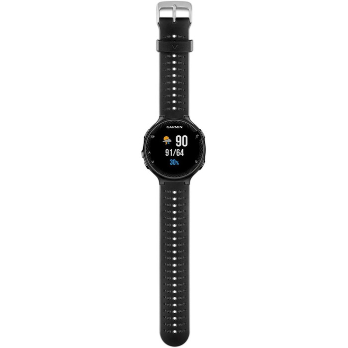 Смарт-годинник Garmin Forerunner 235 WHR з вимірюванням пульсу та сповіщеннями зі смартфона, сірий