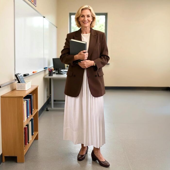 Жіночі туфлі-човники DREAM PAIRS із закритим носком, коричневі, розмір 38 EU