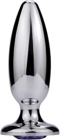 Анальний плагін з нержавіючої сталі - кулі для масажу простати, анальний ділдо для секс-іграшок, SM для чоловіків/жінок/пар (три шари) (одна кулька)