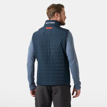 Чоловічий утеплений жилет Helly Hansen Crew Insulator Vest 2.0, темно-синій, розмір S