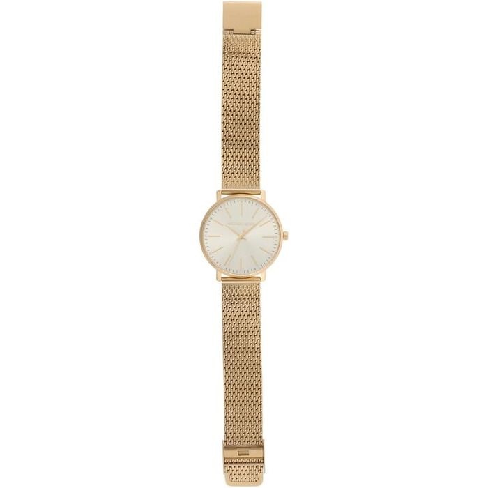 Жіночий годинник Michael Kors Pyper: кварцовий механізм, сталевий плетений браслет, золотистий колір