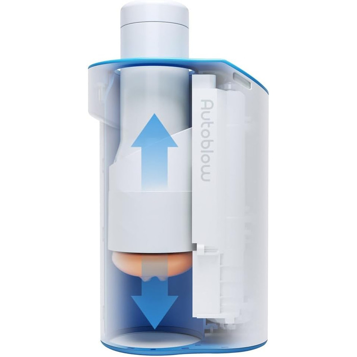 Автомасажер для чоловіків Autoblow Ai Ultra EU, білий, універсальний розмір