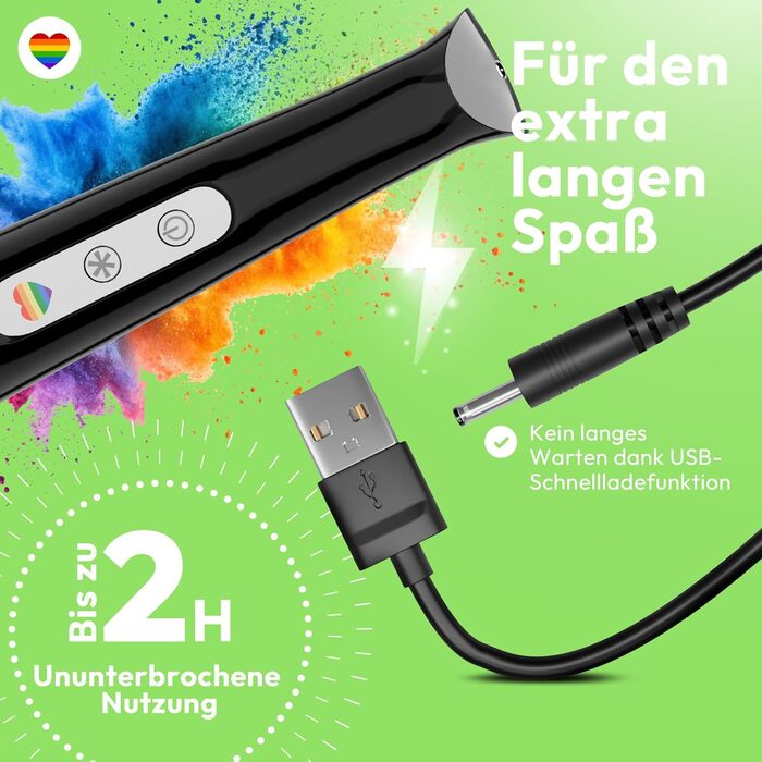 Масажер-паличка MARIELOVE Magic Wand – електричний масажер з регулюванням інтенсивності | 20 режимів | Сильна вібрація та гнучкий силіконовий наконечник | Для розслаблення м'язів, масаж шиї, спини та всього тіла