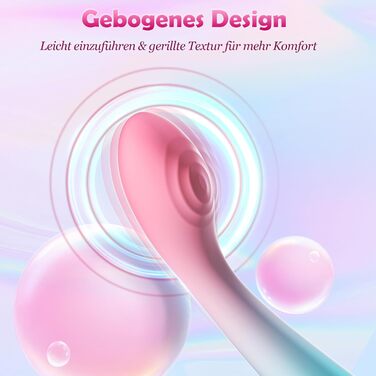 Вібратор жіночий секс-іграшка Dildo з 9 режимами вібрації для жінок та пар - стимулятор клітора, тихий, еротичний тойсет (Color/3)