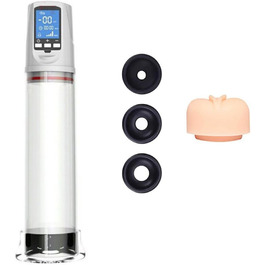 Електрична вакуумна помпа для збільшення пеніса RIVILA - 4 рівні, для чоловіків