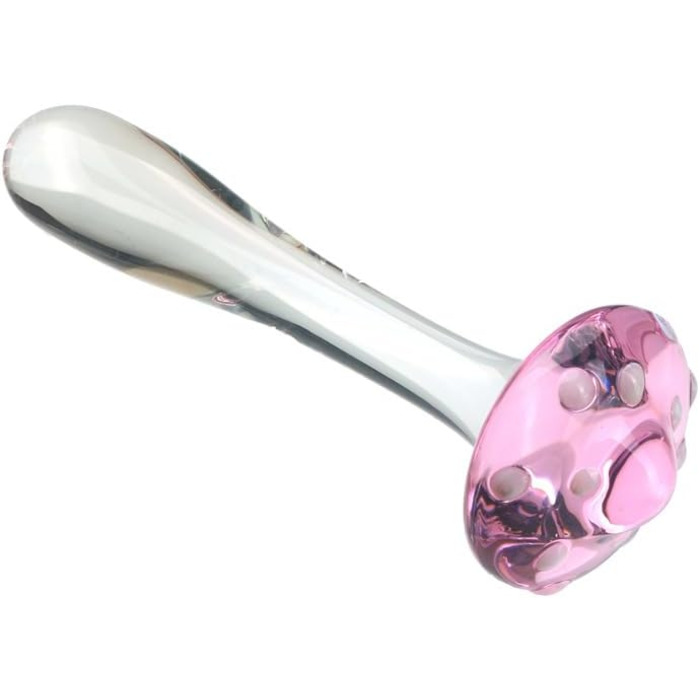 Анальний плаг для чоловіків з масажером простати, рожевий. Іграшка для дорослих