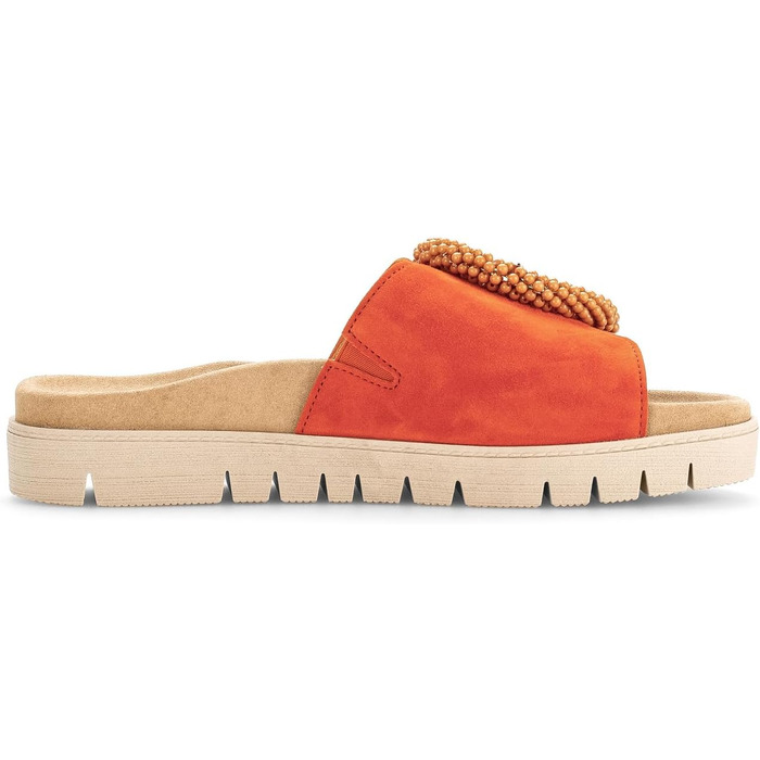 Жіночі шльопанці Gabor Best Fitting, колір Pumpkin (гарбузовий), розмір 44 EU