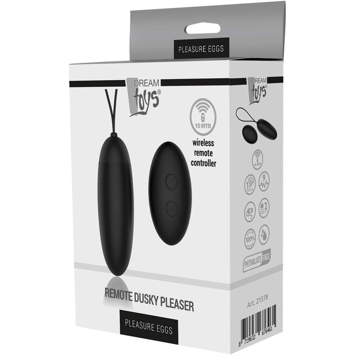 Іграшки Dream Toys: Масажер для тіла (чорний, універсальний розмір)