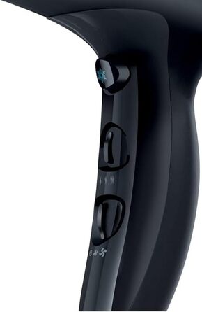 Фен для волосся Remington Pro-Air D5210 з іонізацією, керамічним кільцем та концентратором, 2200 Вт, чорний