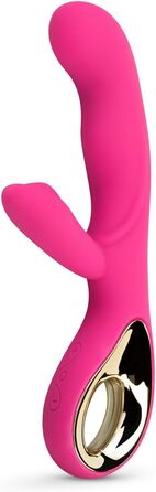 Вібратор Rabbit, 10 режимів вібрації, водонепроникний, перезаряджається - Рожевий