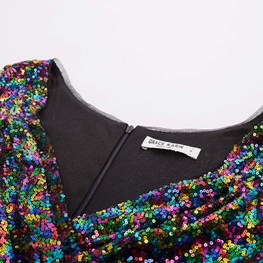 Сукня Grace Karin Daen Perlen Кльош середньої довжини в стилі ретро Rockabilly, складки (XL, CL061-10)