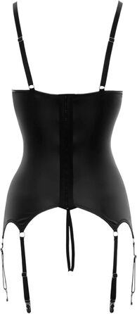 Cottelli LINGERIE Комплект спідньої білизни: сорочка на бретелях, чорний, розмір S