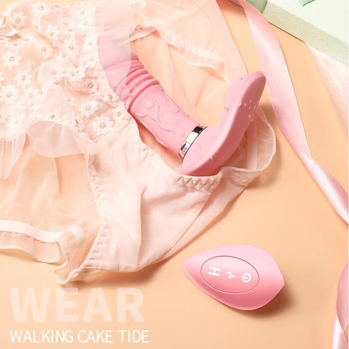 Вібратор-джі-поінт JFRong Butterfly з двома моторами, пультом ДУ та 3x7 режимами, для жінок та пар (фіолетовий)