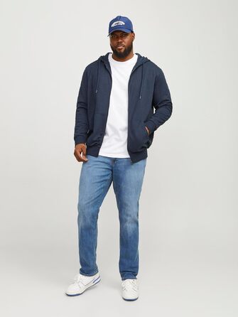 Чоловічі джинси Jack & Jones синього кольору, денім, розмір 44W / 32L