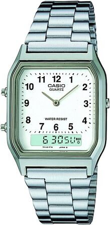 Наручний годинник Casio Collection Retro Unisex сріблястого кольору