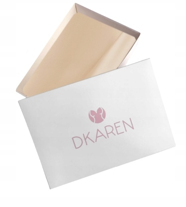 Жіночий сатиновий халат DKaren 90 M, чорний