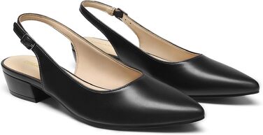 Жіночі класичні туфлі-човники Dream Pairs, закритий носок, чорні, розмір 40 EU