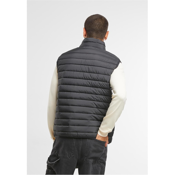 Легкий базовий жилет Urban Classics Basic Light Weight Vest, чорний, розмір L