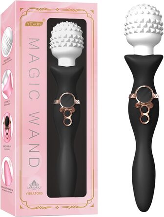 Вібратор для жінок з 9 режимів вібрації, подвійна вібрація (голова та хвіст)