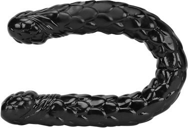 Анальний плагін Doppeldildo 52/70 см - гнучкий, для стимуляції G-точки, для пар, вагінальний дилататор