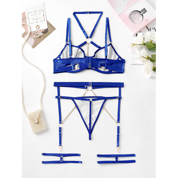 Жіноча білизна Lilosy, колір Королівський блакитний (M)