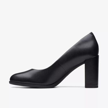 Жіночі туфлі-човники Clarks Freva85 Court, чорні, розмір 42 EU