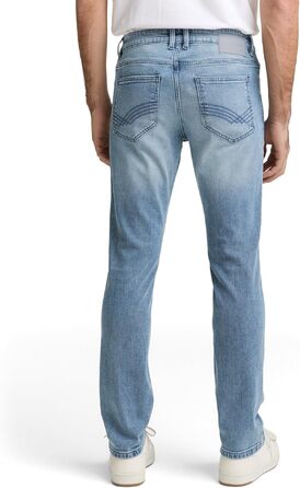 Чоловічі джинси Tom Tailor Josh Regular Slim зі стрейчем, світло-блакитні (33W / 32L, Light Stone Blue Denim)