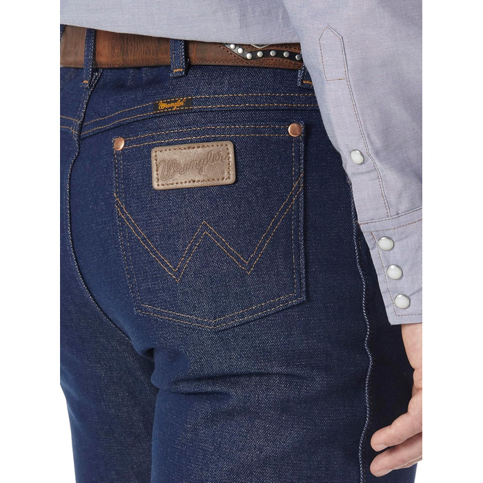 Чоловічі джинси Wrangler Slim Fit у ковбойському стилі, Indigo Starr, розмір 27W / 34L