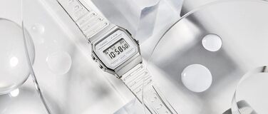 Класичний кварцовий годинник Casio F-91W водонепроникний з секундоміром, будильником та календарем