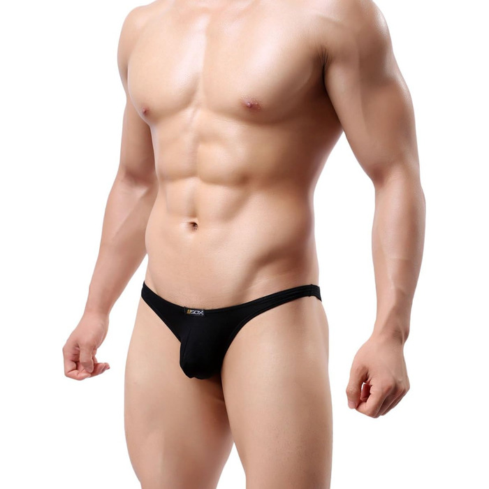 Чоловіча труси QiaTi: танга, сліпи, боксери (8 шт. в упаковці) - M