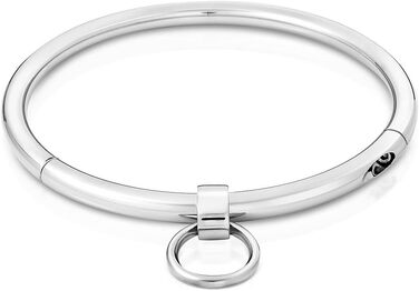 Металевий намисто-ланцюжок з кільцем HB02, вибір розміру, внутрішній діаметр 110 мм