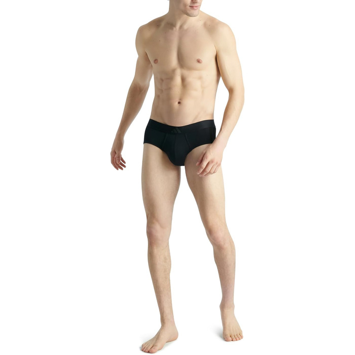 Труси чоловічі Adidas Basic 4 штуки в упаковці, чорний, розмір L