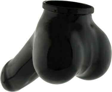 Провізор Latex Penis Sleeve S - 11.5 см, Чорний, Зроблено в Німеччині